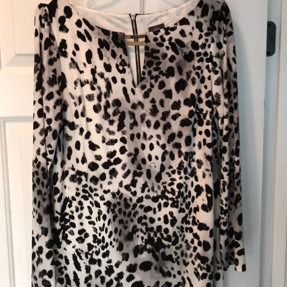 Leopard print new designer Dress never worn
